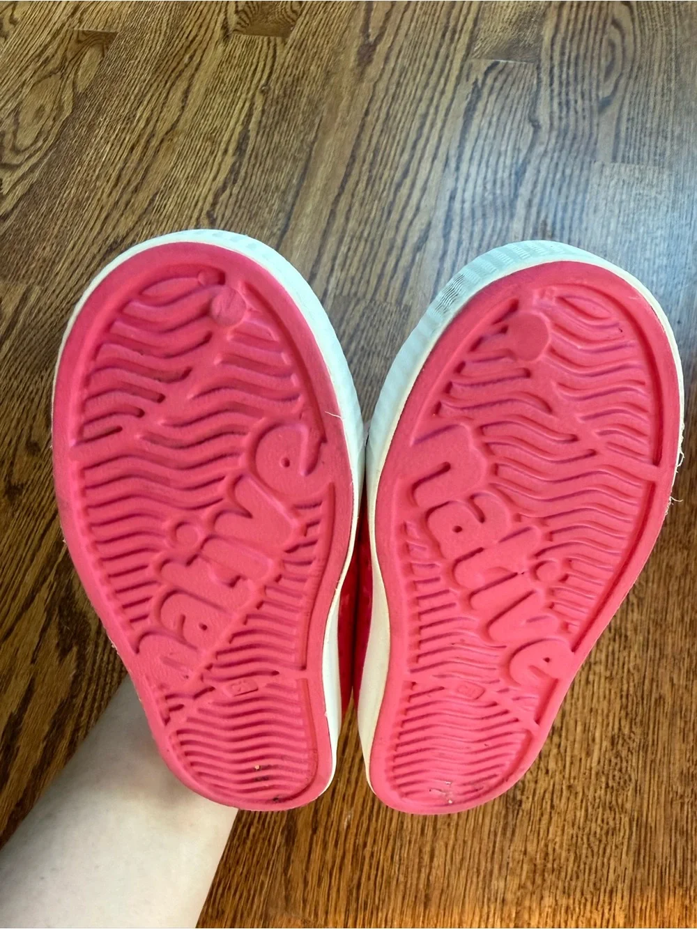 Native Pink Slip-On Water-Friendly Sneakers C11